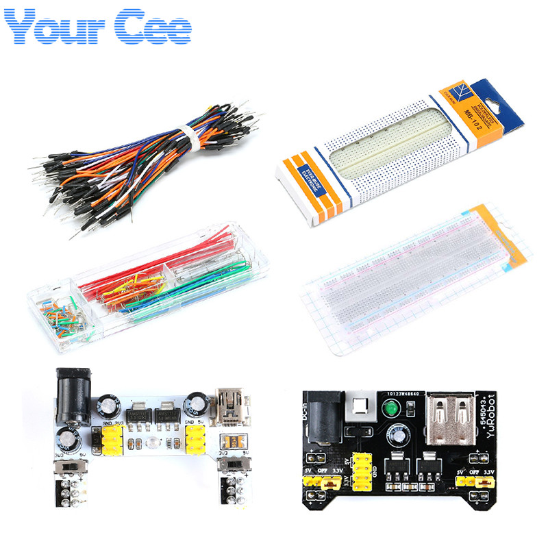 Breadboard 400 Point - MB-102 MB102 Breadboard 400 830 Noktalı