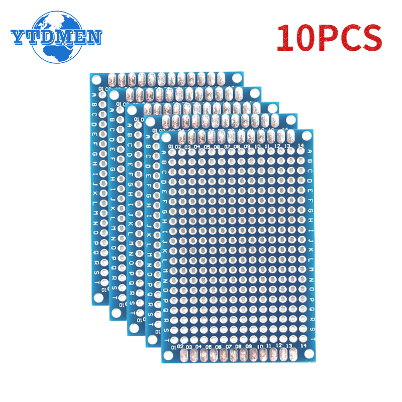 Pcb Prototyping Board - 10 adet 4x6cm çift yan PCB