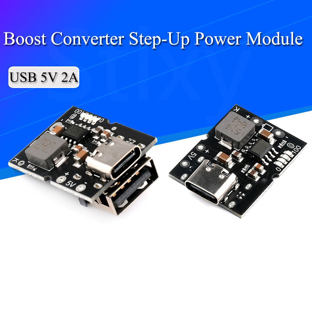 Li Ion Charger Module - Tip-c USB 5V 2A Boost Dönüştürücü