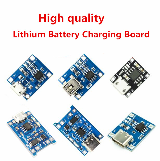 Tp4056 Module - 3 adetType-c/Mikro/Mini USB 5 V 1A