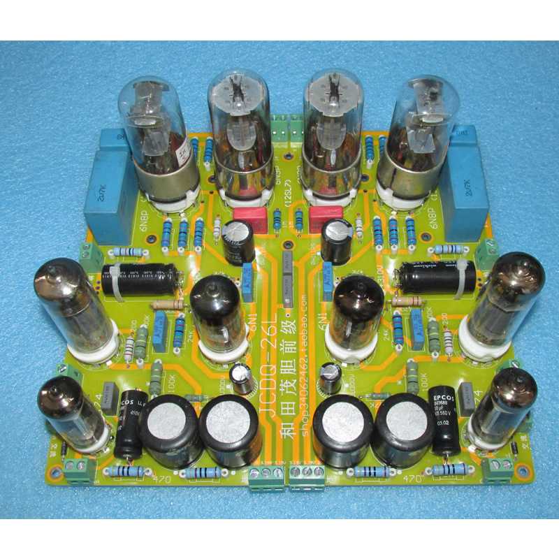 Proto Board - Hetian Mao 6N8P+6N9P versiyonu safra ön
