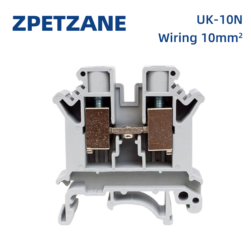 Screw Terminal Block - 10 adet UK-10N evrensel Terminal bloğu