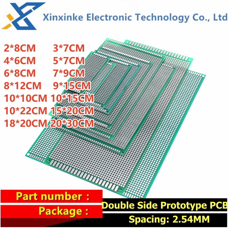 Pcb Prototyping Board - 5 adet 2.54MM 7*9CM 3cm*7cm 5x7