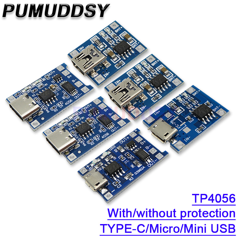 Tp4056 Module - 5 adet 5V mikro USB 1A
