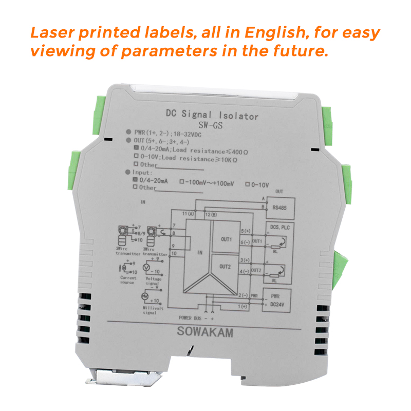 DC Sinyal İzolatörü 4-20mA 0-2 - Dc Dc Converter incelemesi ve fiyatı