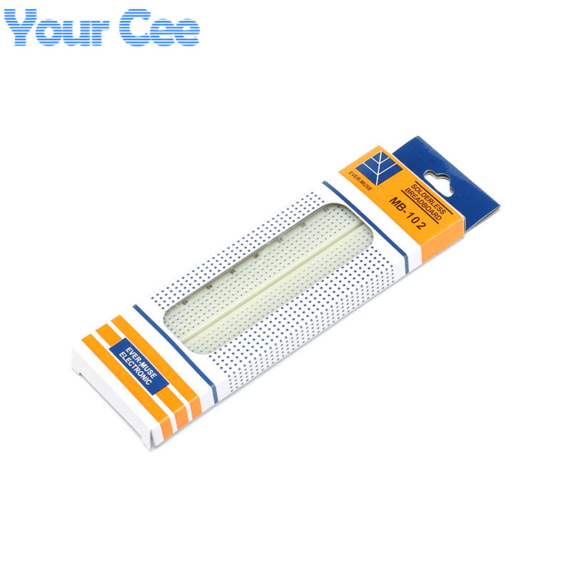 MB-102 MB102 Breadboard 400 83 - Breadboard 400 Point incelemesi ve fiyatı