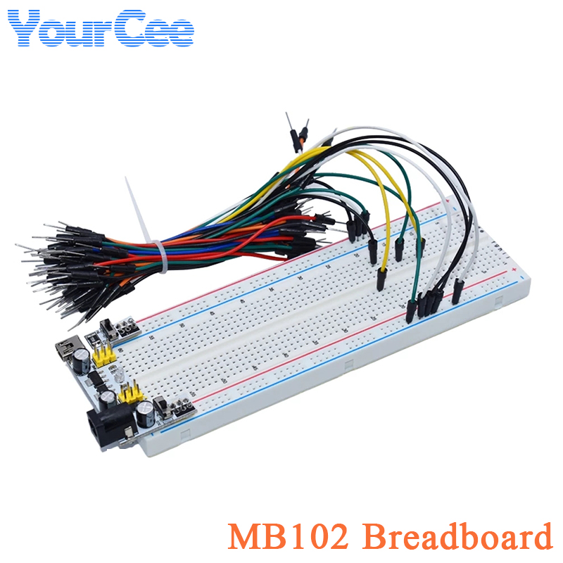MB-102 MB102 Breadboard 400 83 - Breadboard 400 Point incelemesi ve fiyatı