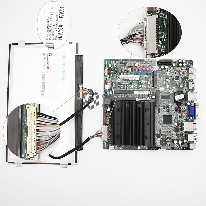 LVDS LCD Panel kablo desteği 4 - Ipex Connector incelemesi ve fiyatı