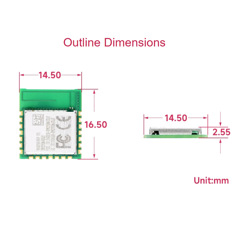 AA60-Raspberry Pi için Radyo M - Antenna 2.4Ghz incelemesi ve fiyatı
