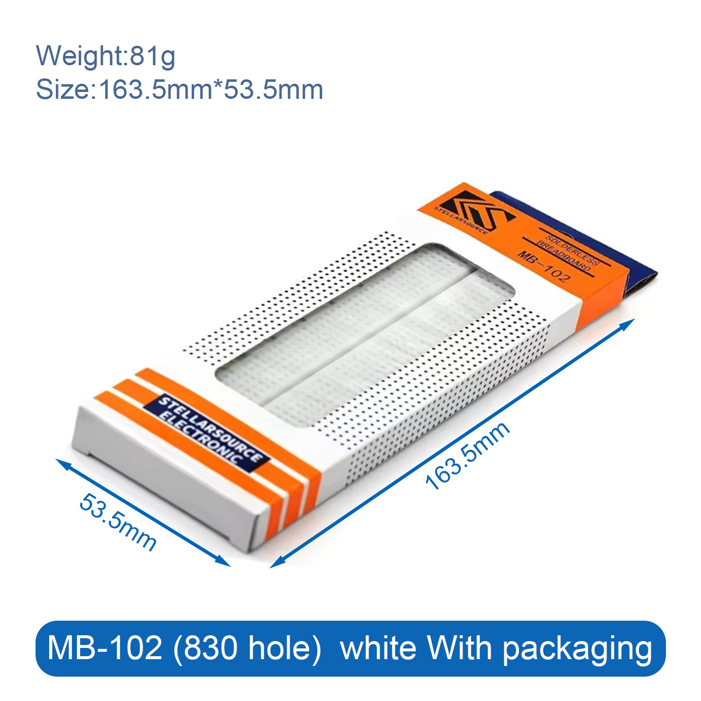 400 830 MB-102 Noktalı Breadbo - Breadboard 400 Point incelemesi ve fiyatı