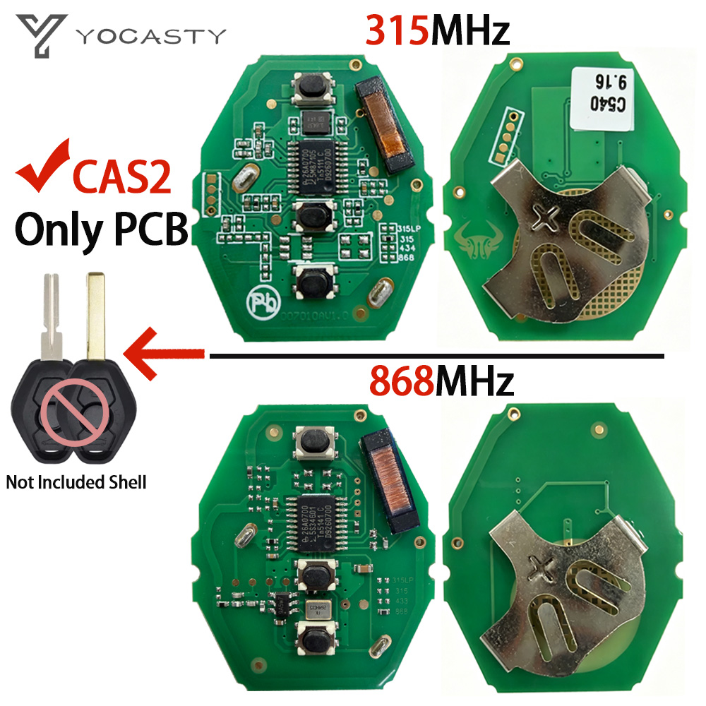YOCASTY CAS2 Sistem PCB 315/86 - Proto Board incelemesi ve fiyatı