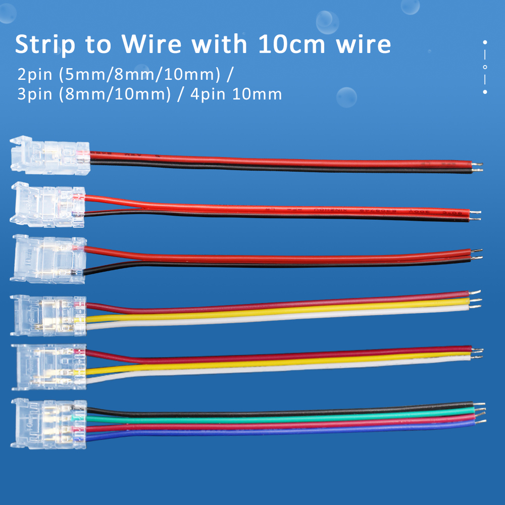 Lehimsiz LED Konektörü 2 Pin 5 - Jumper Wire Kit incelemesi ve fiyatı