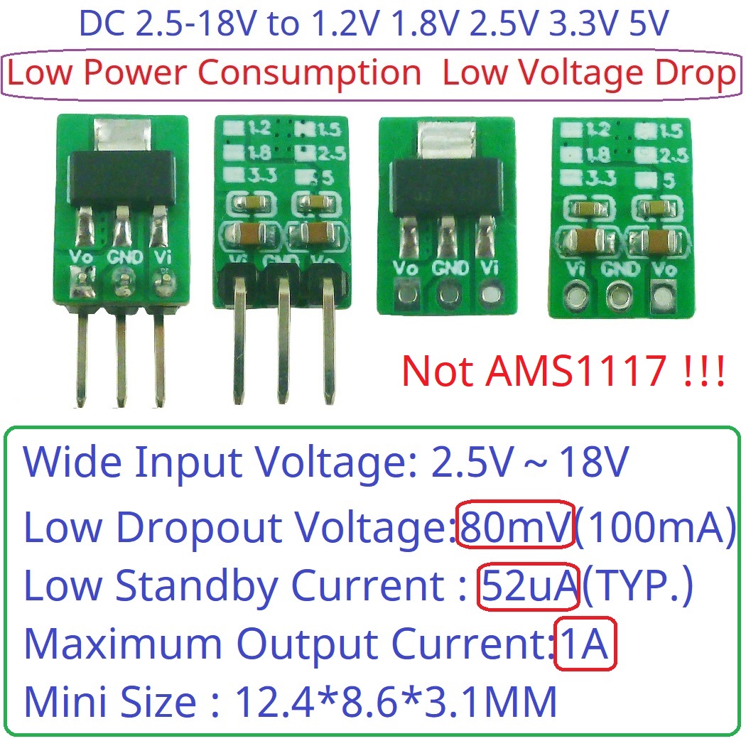 Arduino ESP32 Tiny Out 1A 1.2V - Esp32 Step Down Buck incelemesi ve fiyatı