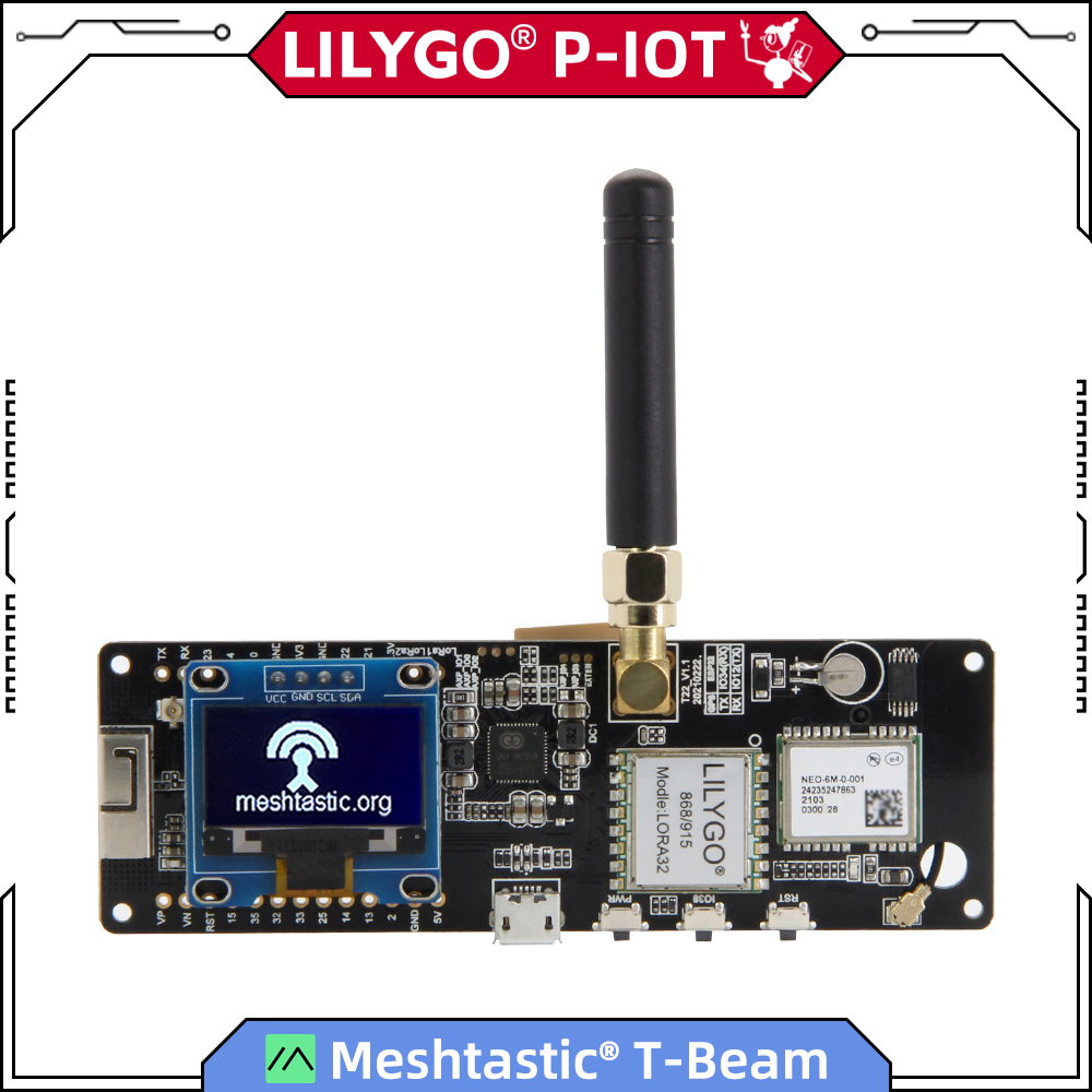LILYGO® TTGO Meshtastic T-Beam - Esp32 Battery Holder Lipo incelemesi ve fiyatı