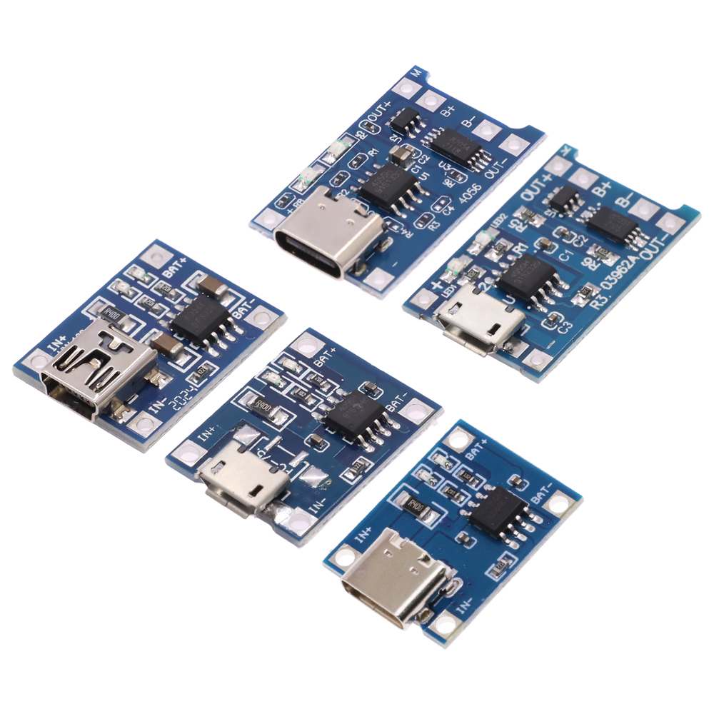 1/5/10 adet tip-c/mikro/Mini U - Tp4056 Module incelemesi ve fiyatı