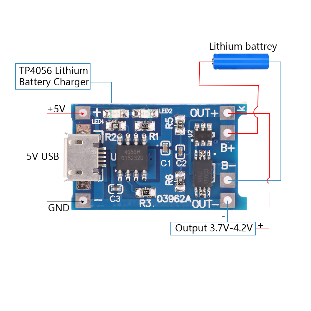 1/5/10 adet tip-c/mikro/Mini U - Tp4056 Module incelemesi ve fiyatı