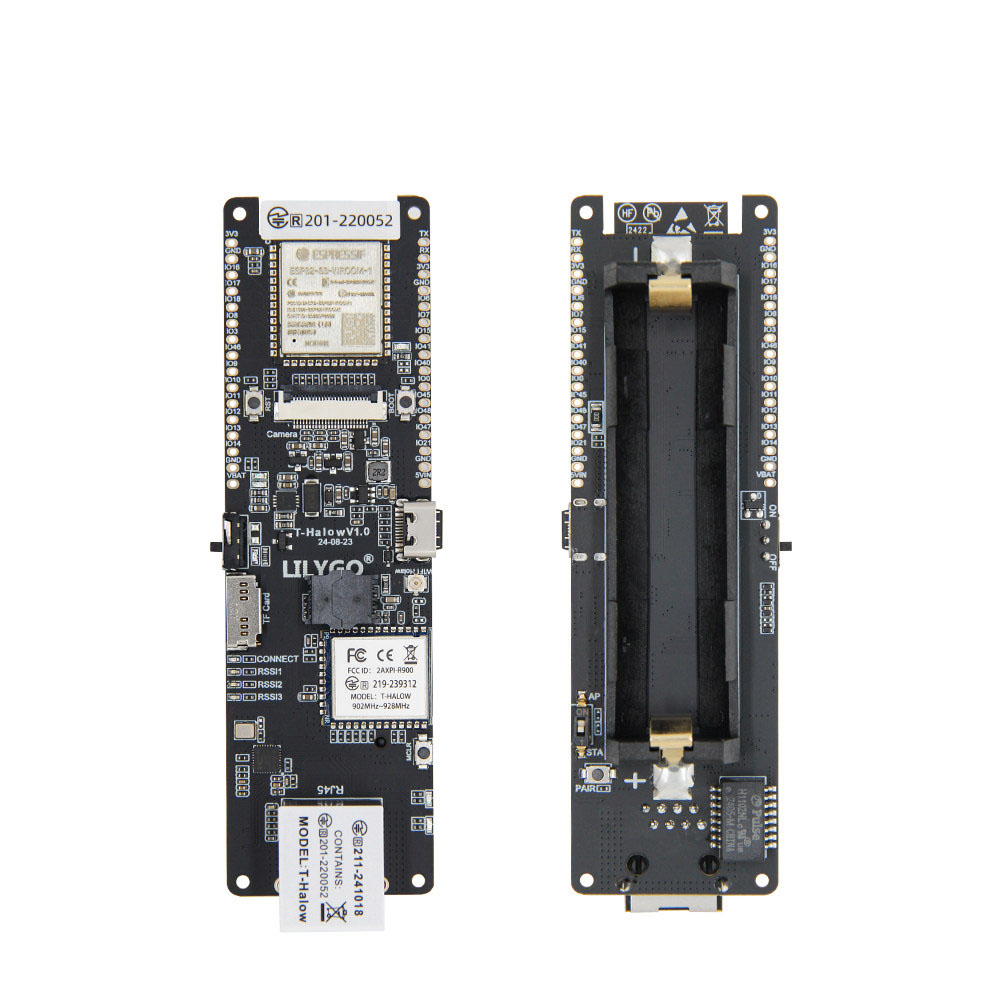 LILYGO T-Halow ESP32-S3 Gelişt - Esp32 Battery Holder Lipo incelemesi ve fiyatı
