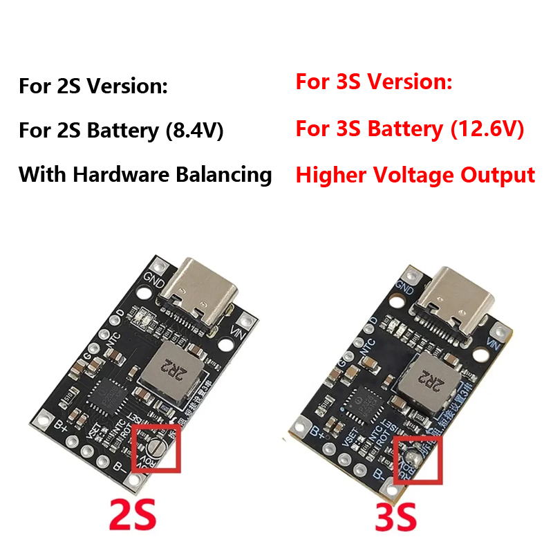 Tip-C USB 2S 3S Li-ion Şarj Ka - Tp4056 Module incelemesi ve fiyatı
