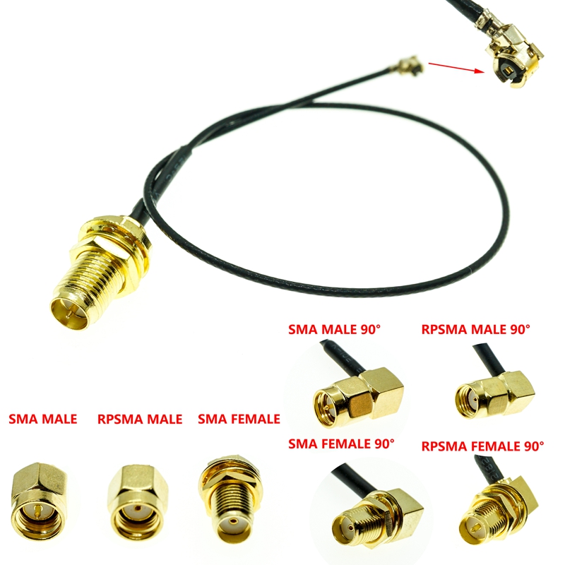 U.FL MHF1 UFL - RP-SMA SMA Diş - Ipex Connector incelemesi ve fiyatı