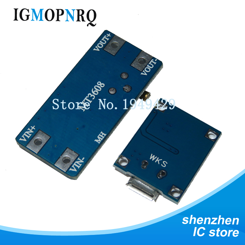 Koruma + MT3608 2A mikro USB b - Tp4056 Module incelemesi ve fiyatı