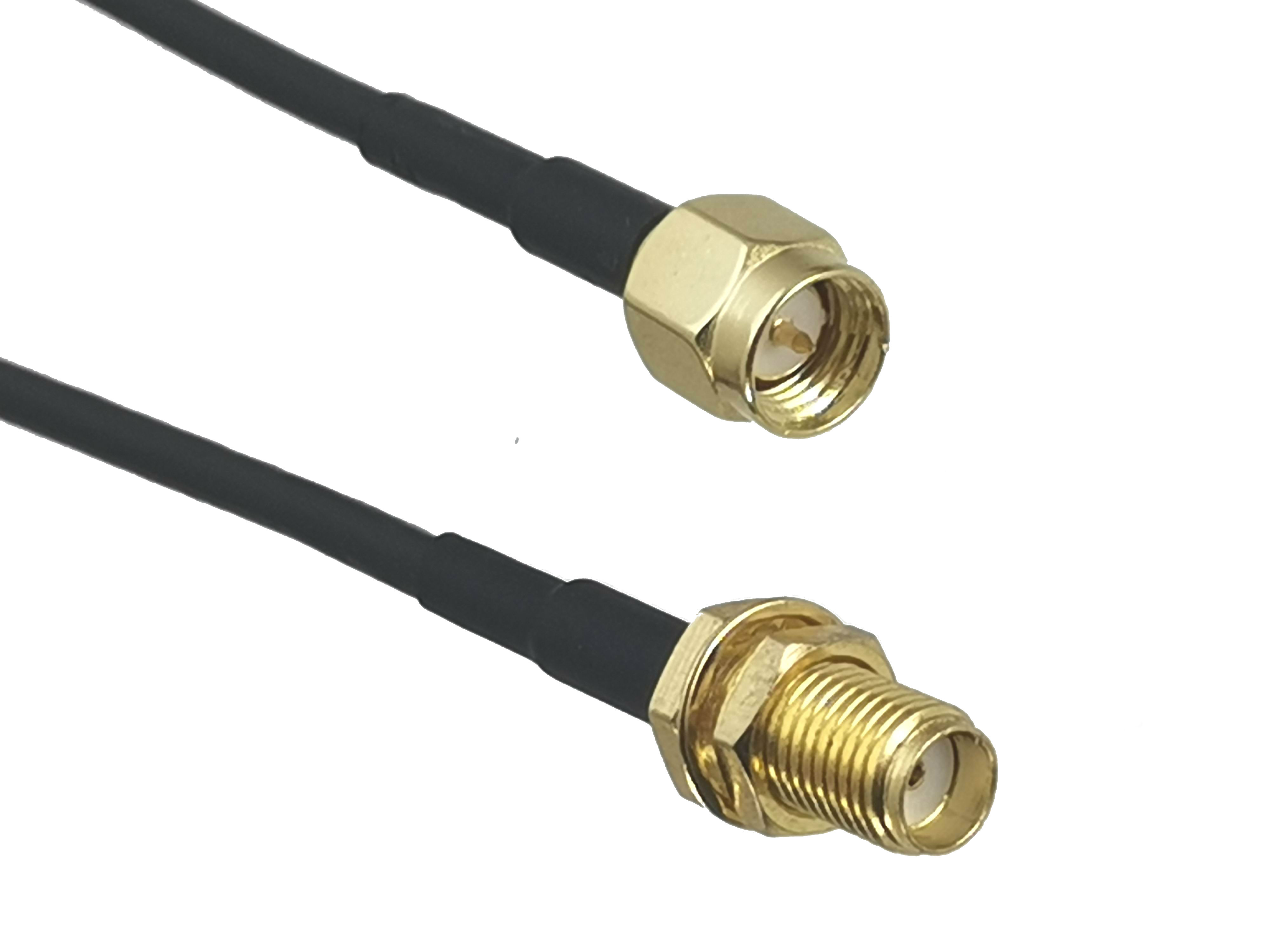 1 adet RG316 RG174 Kablo SMA S - Jumper Wire Kit incelemesi ve fiyatı
