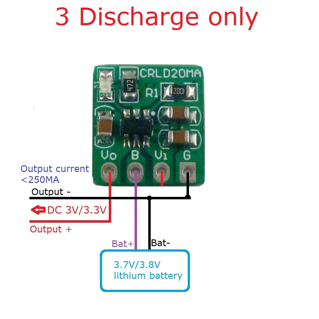5X CRLD20MA Mini 2'si 1 arada  - Li Ion Charger Module incelemesi ve fiyatı