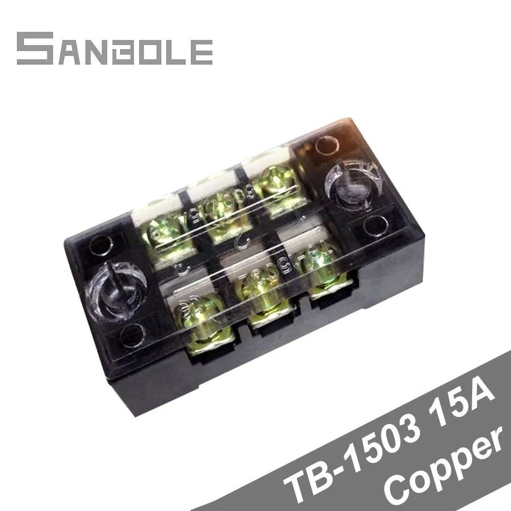 10 adet Çift Sıralı Bakır TB-1 - Screw Terminal Block incelemesi ve fiyatı