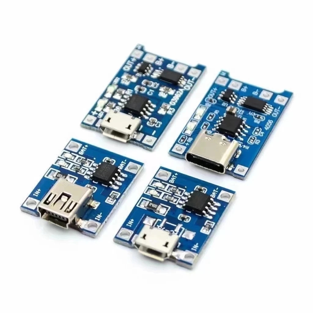 2/5 adet tip-c mikro Mini 5V1A - Li Ion Charger Module incelemesi ve fiyatı