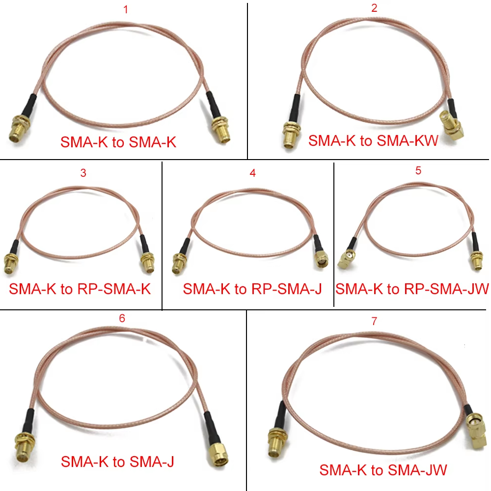 RG316 SMA SMA/RP SMA Erkek Tak - Jumper Wire Kit incelemesi ve fiyatı