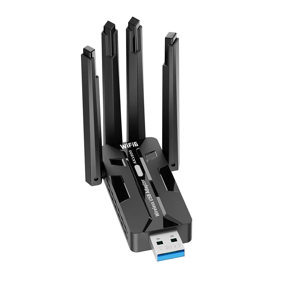 WiFi 6 USB Adaptörü 1800Mbps Ç - Antenna 2.4Ghz incelemesi ve fiyatı