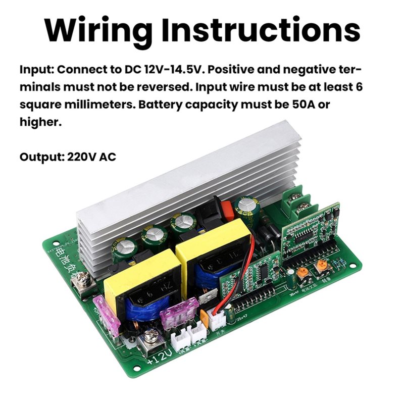 500W İnvertör Modülü DC 12-14. - Boost Converter incelemesi ve fiyatı